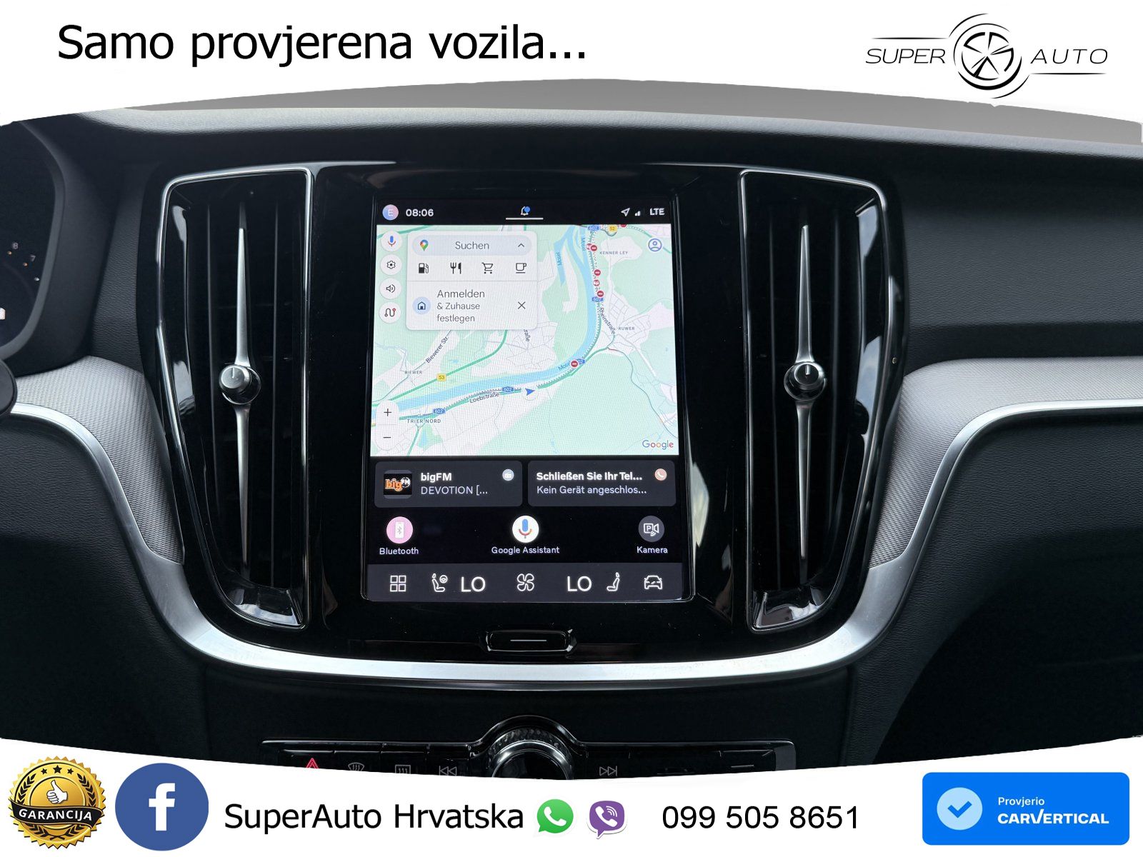 Volvo V60 2.0 B4 Benzin DCT LED+GR SJED+ACC