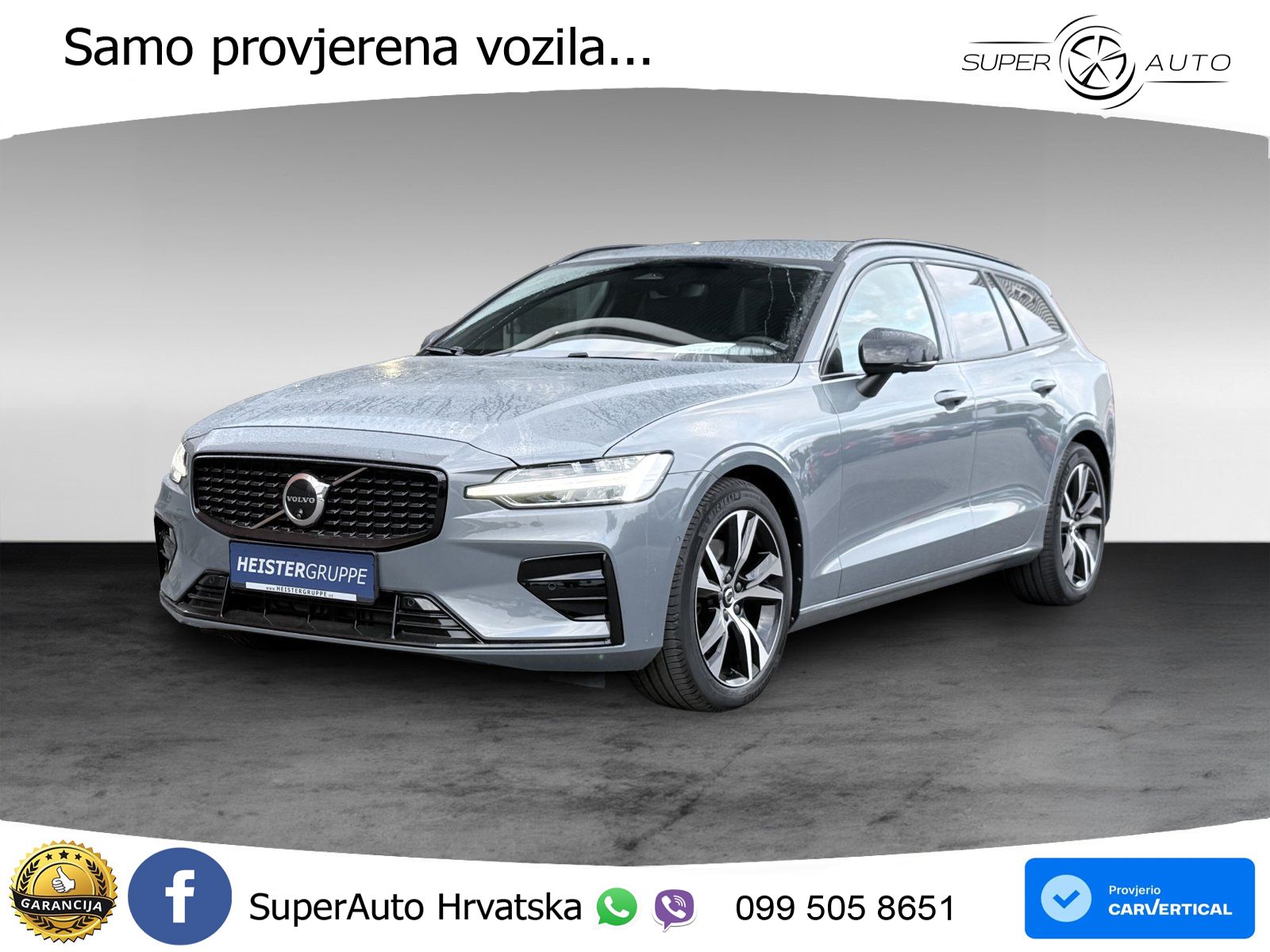 Volvo V60 2.0 B4 Benzin DCT LED+GR SJED+ACC