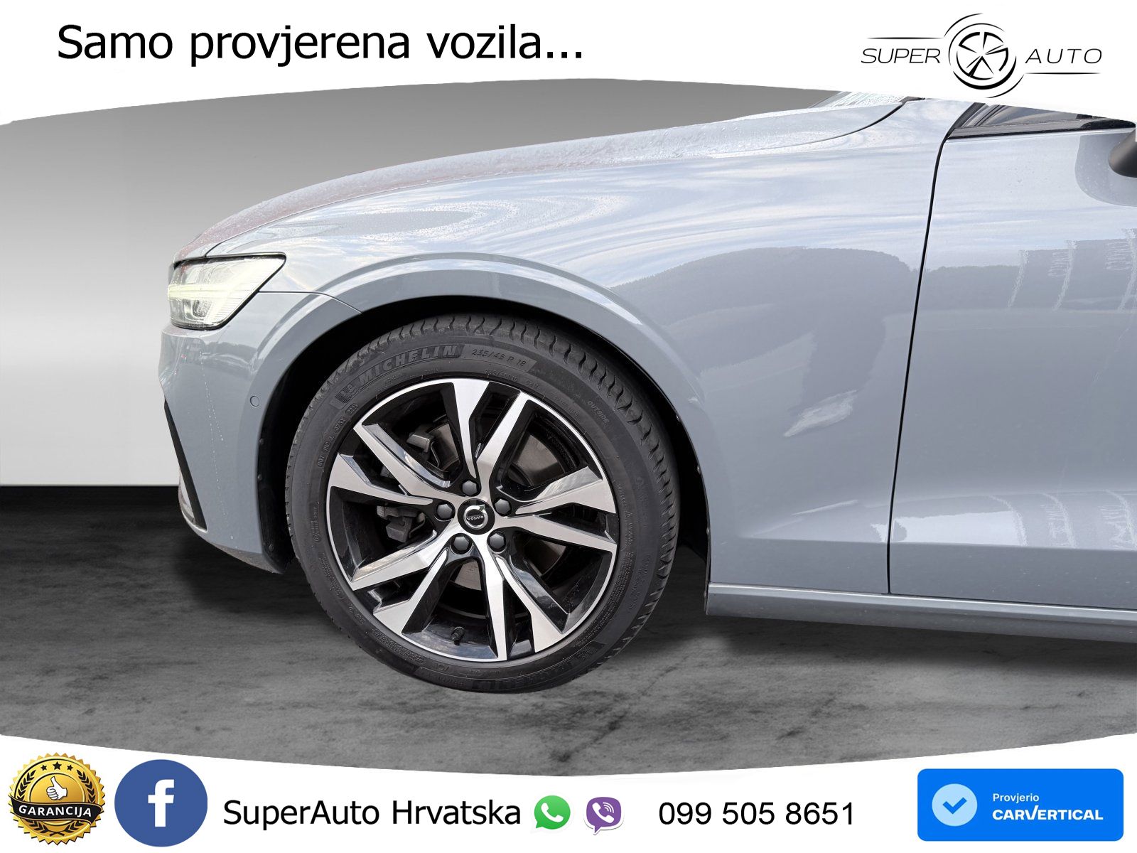 Volvo V60 2.0 B4 Benzin DCT LED+GR SJED+ACC