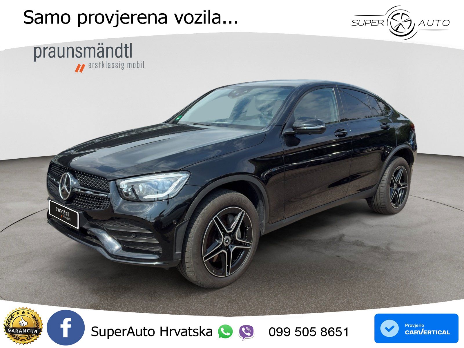Mercedes GLC Coupe 300de (306 KS) 4MATIC 9G-TRONIC AMG LED+GR SJED+ACC