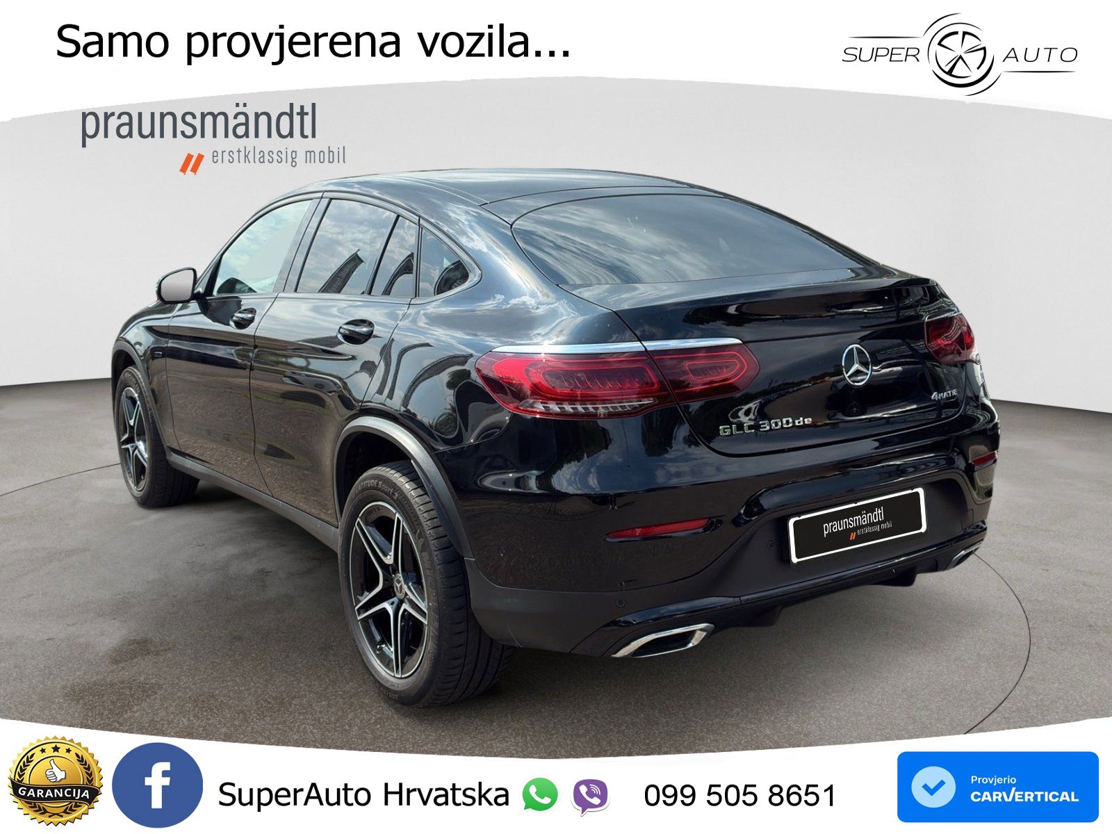 Mercedes GLC Coupe 300de (306 KS) 4MATIC 9G-TRONIC AMG LED+GR SJED+ACC