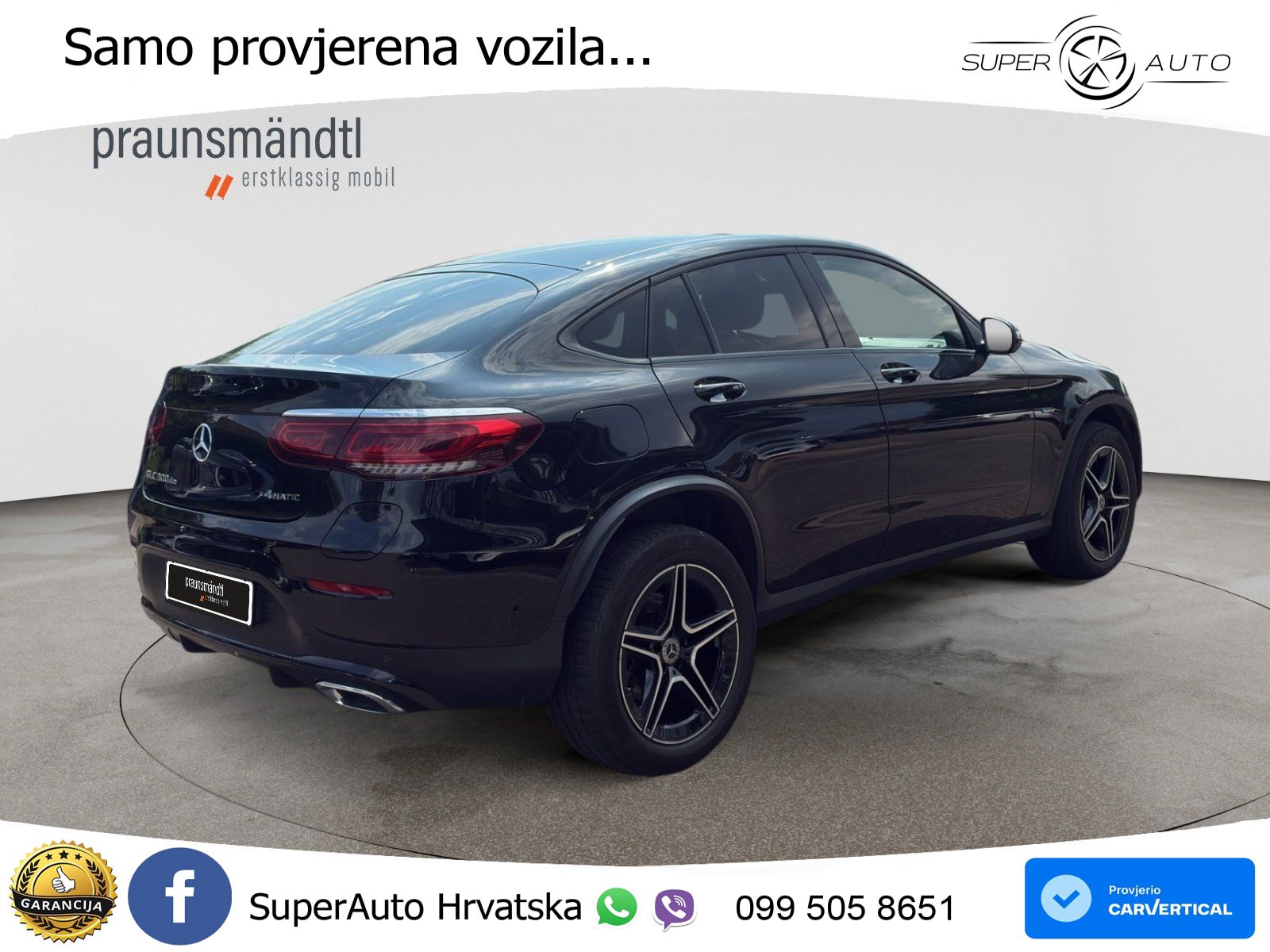 Mercedes GLC Coupe 300de (306 KS) 4MATIC 9G-TRONIC AMG LED+GR SJED+ACC