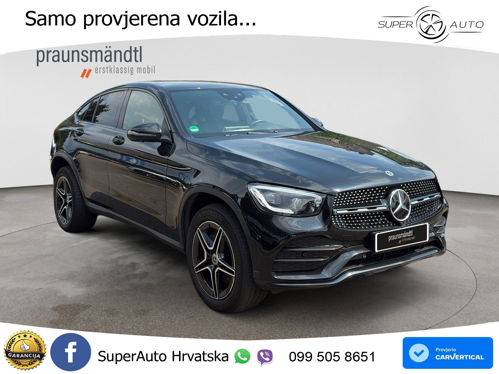 Mercedes GLC Coupe 300de (306 KS) 4MATIC 9G-TRONIC AMG LED+GR SJED+ACC