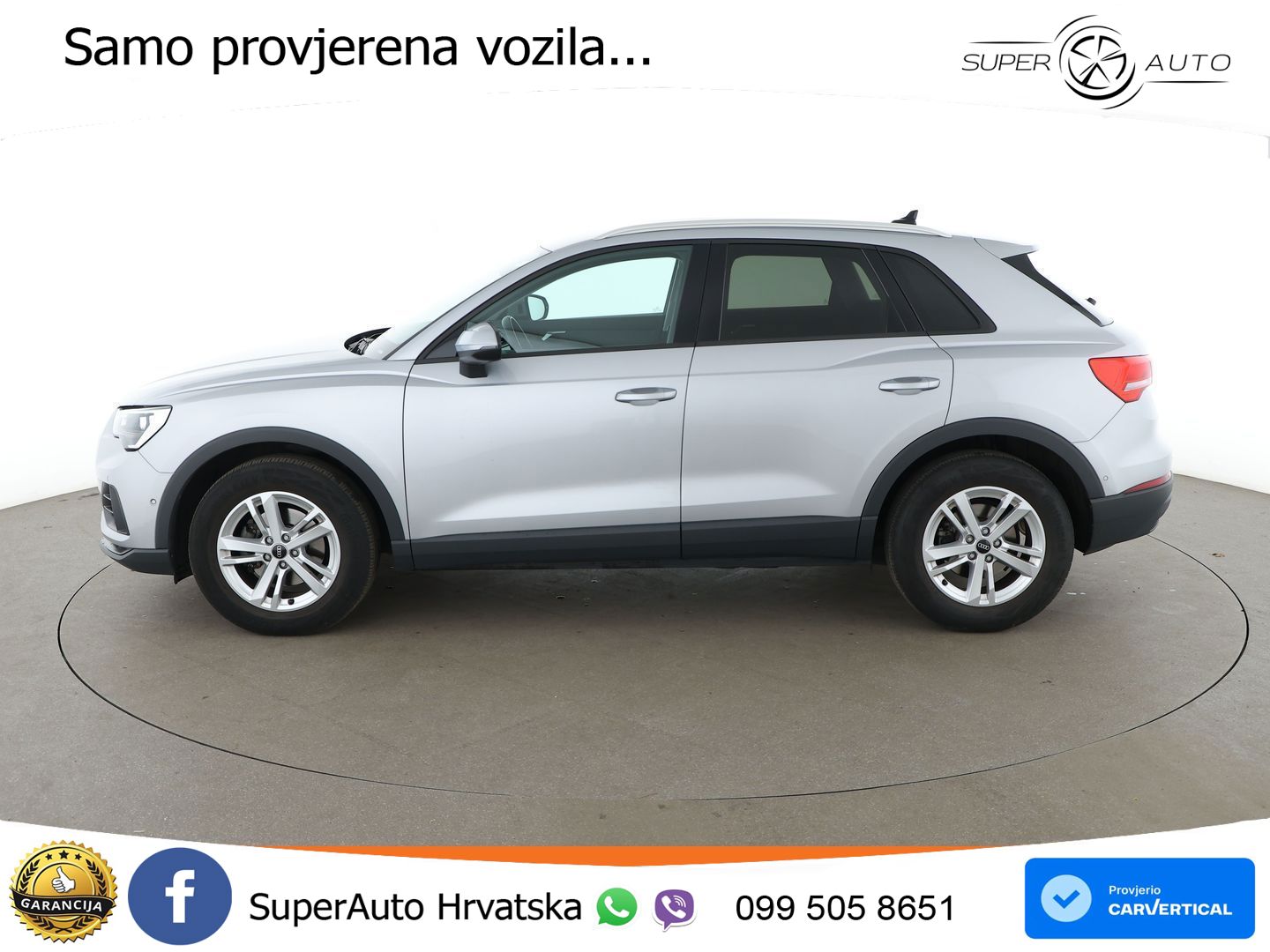 Audi Q3 35 TFSI (150 KS) LED+GR SJED+ACC