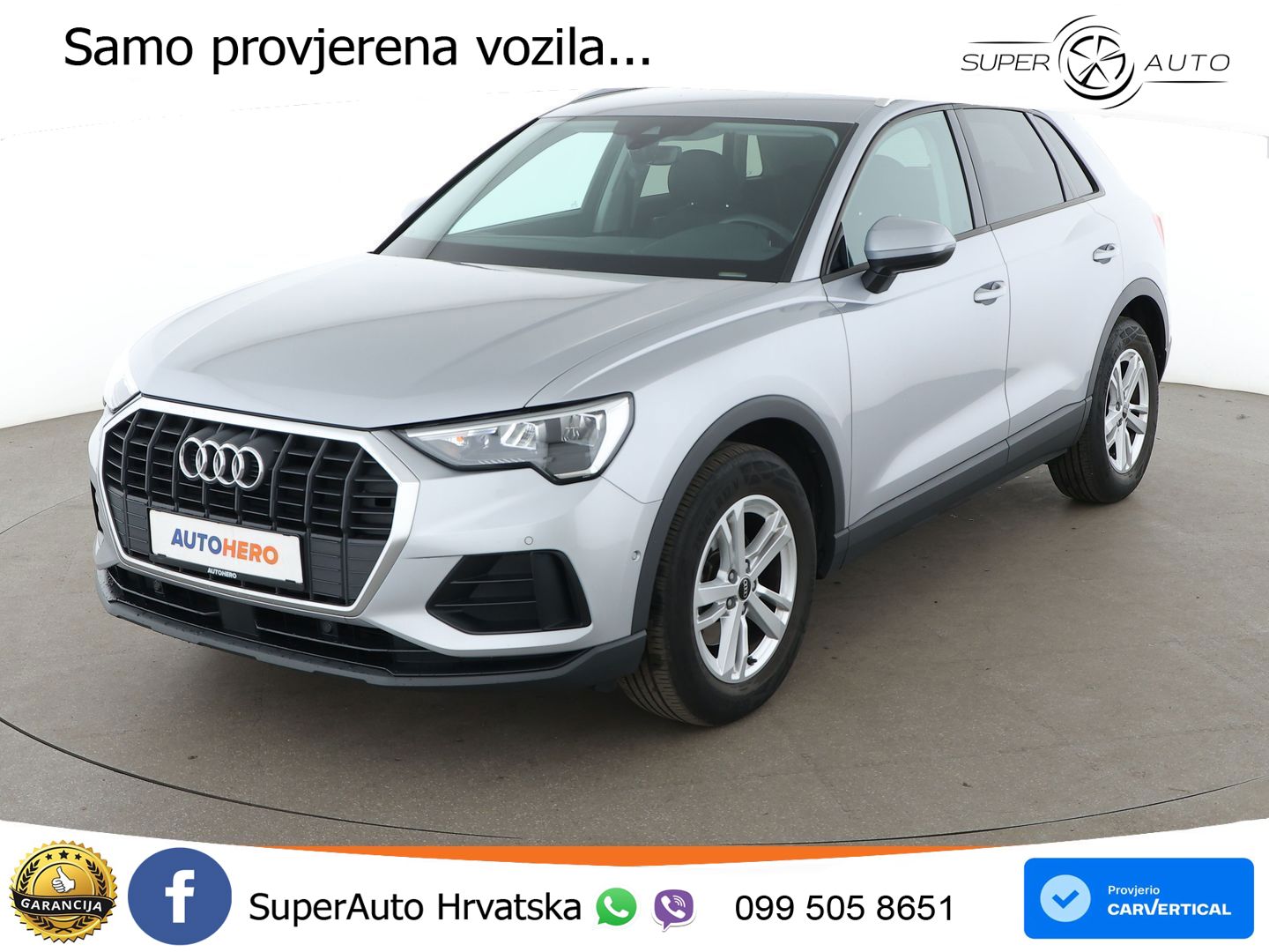Audi Q3 35 TFSI (150 KS) LED+GR SJED+ACC