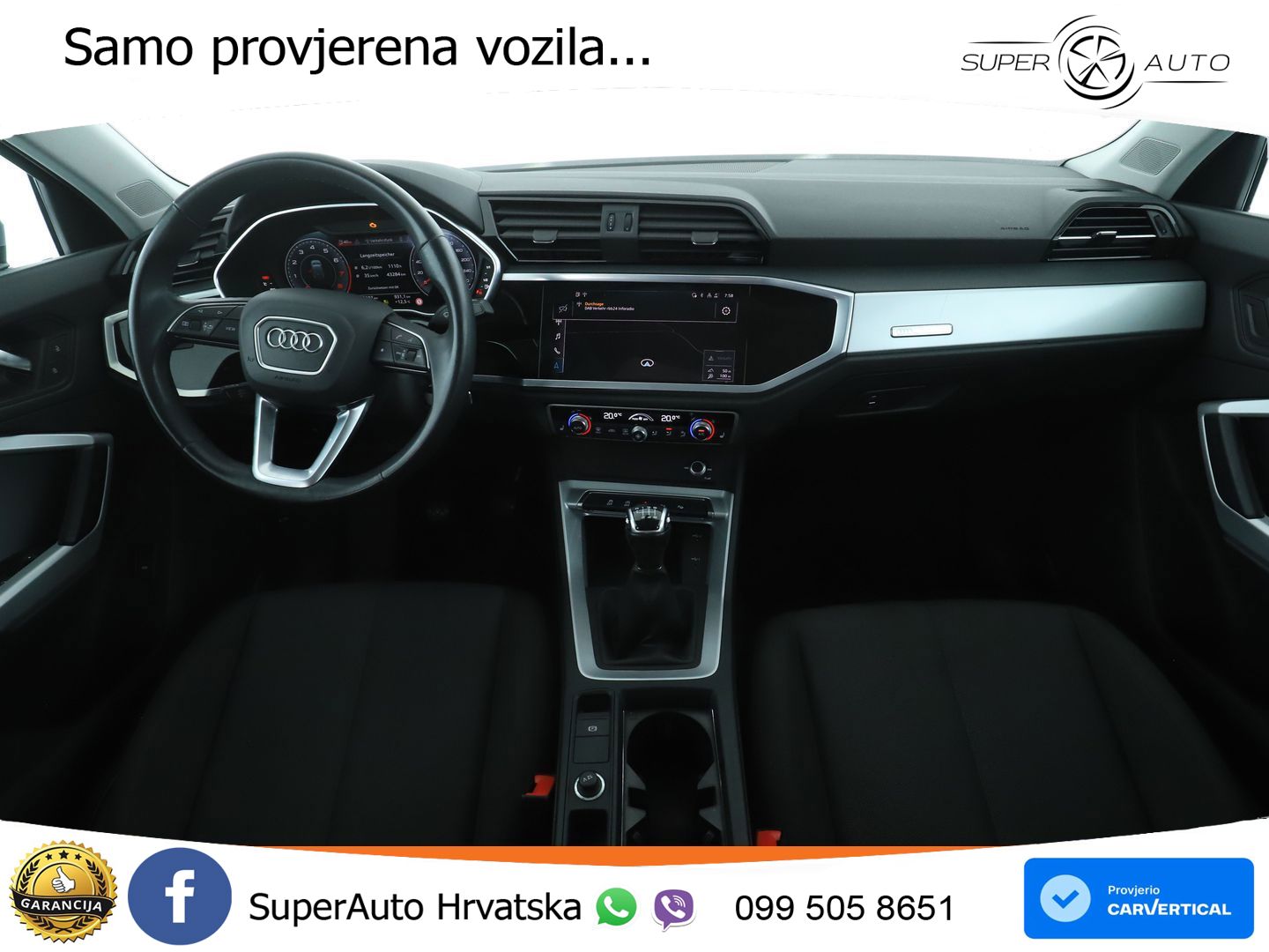 Audi Q3 35 TFSI (150 KS) LED+GR SJED+ACC