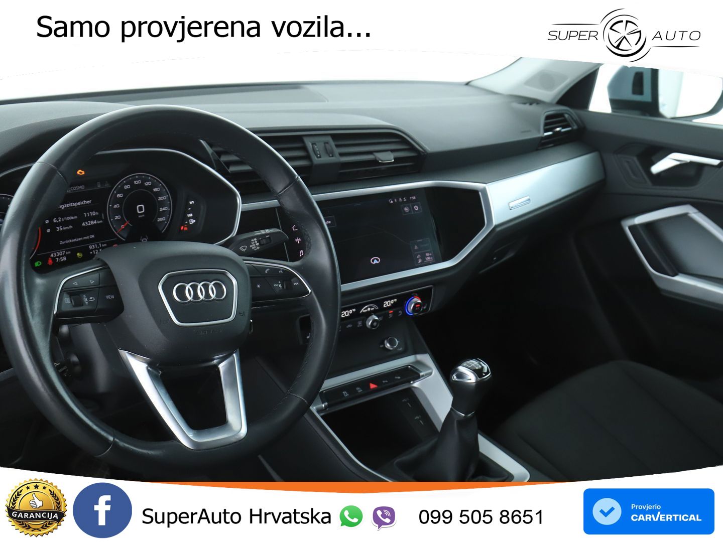 Audi Q3 35 TFSI (150 KS) LED+GR SJED+ACC