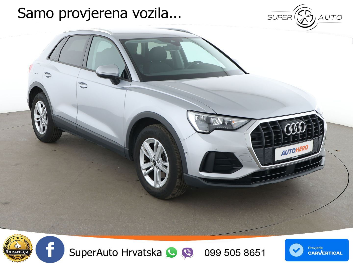 Audi Q3 35 TFSI (150 KS) LED+GR SJED+ACC