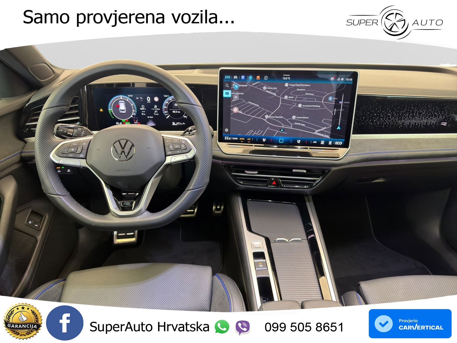 Volkswagen Passat Variant 1.5 TSI (272 KS) eHybrid DSG R-Line LED+GR SJED+ACC