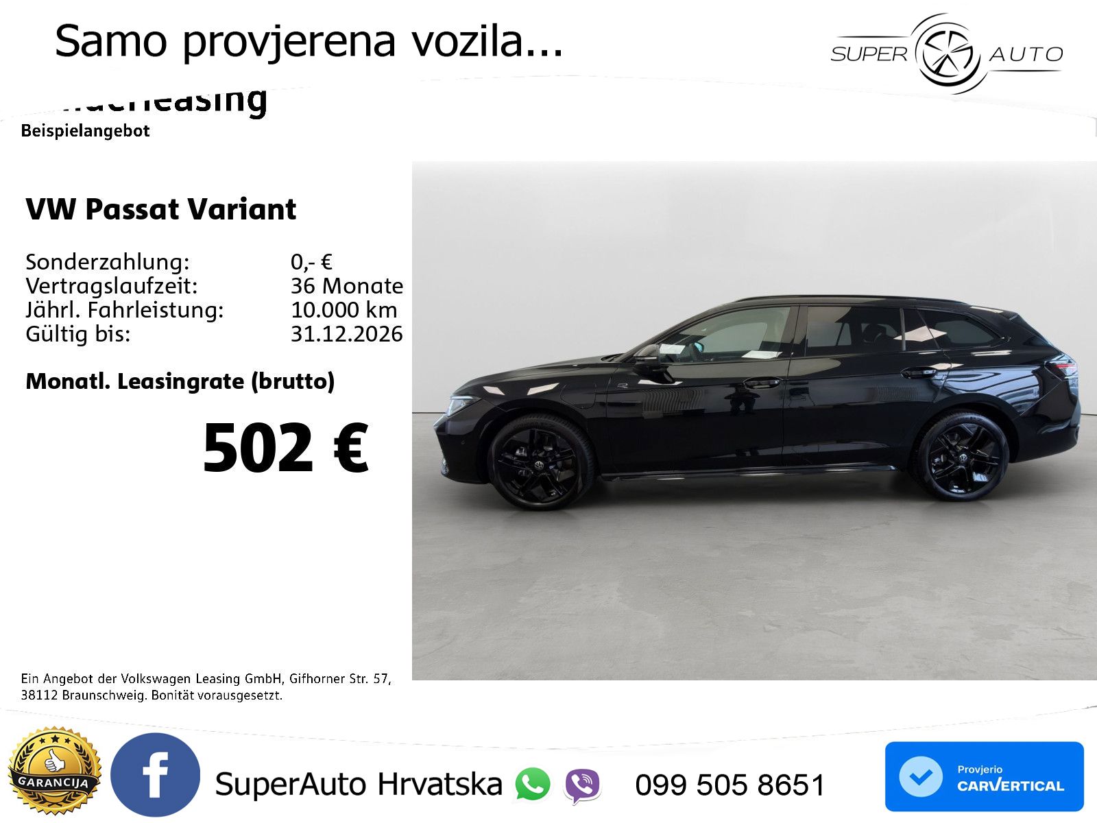 Volkswagen Passat Variant 1.5 TSI (272 KS) eHybrid DSG R-Line LED+GR SJED+ACC