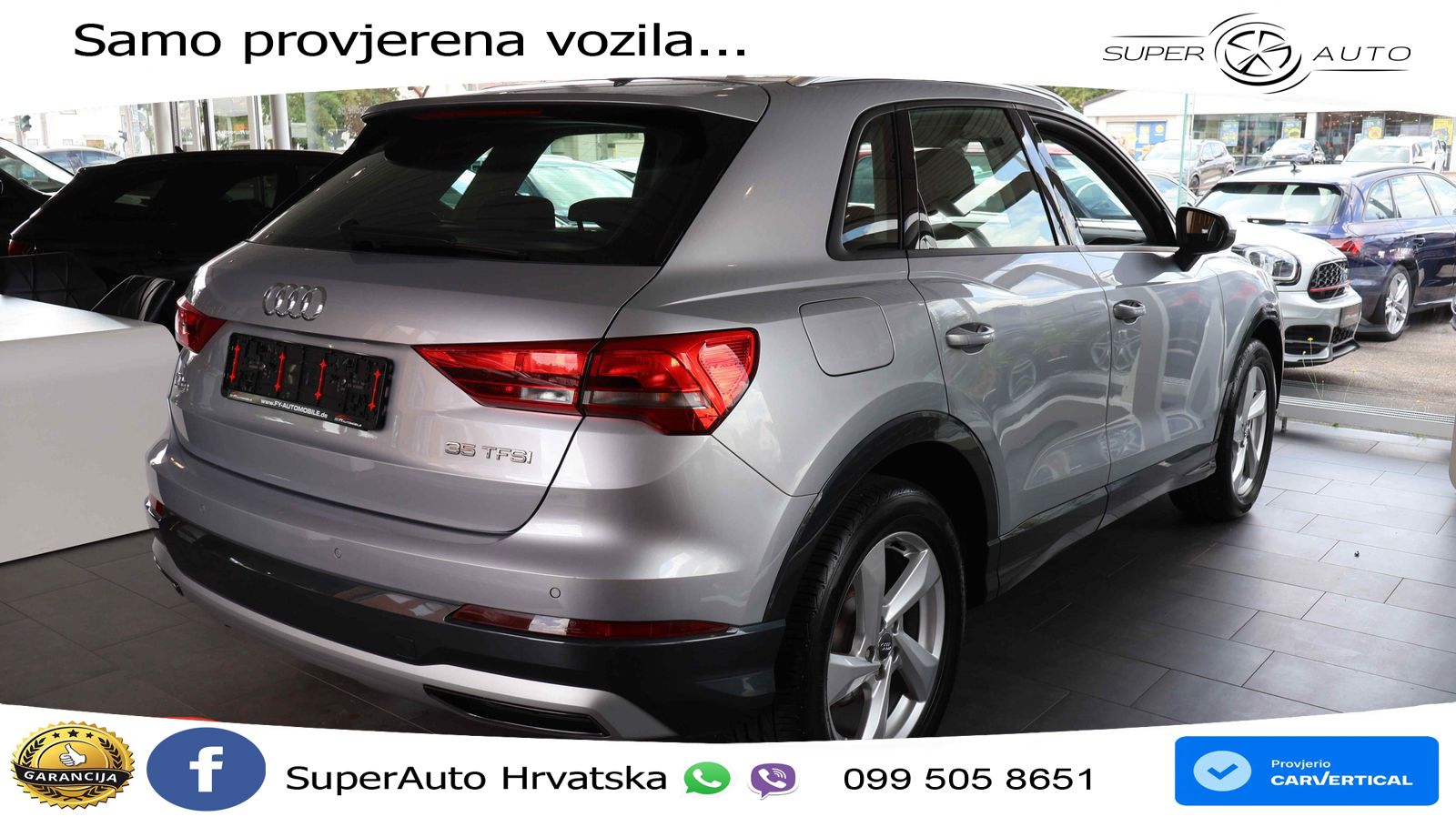 Audi Q3 35 TFSI (150 KS) S tronic LED+GR SJED+ACC