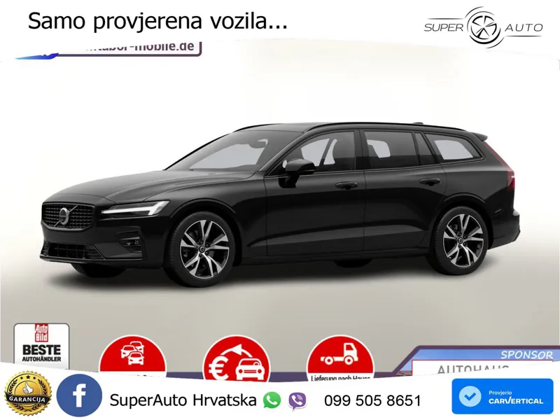 Volvo V60 2.0 B4 Benzin DCT LED+GR SJED+ACC