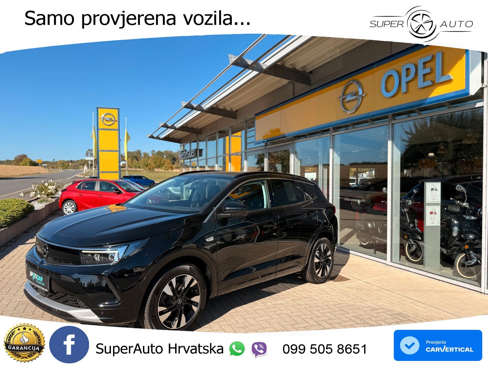 Opel Grandland 1.2i Turbo (130 KS) Automatic Ultimate LED+GR SJED+ACC