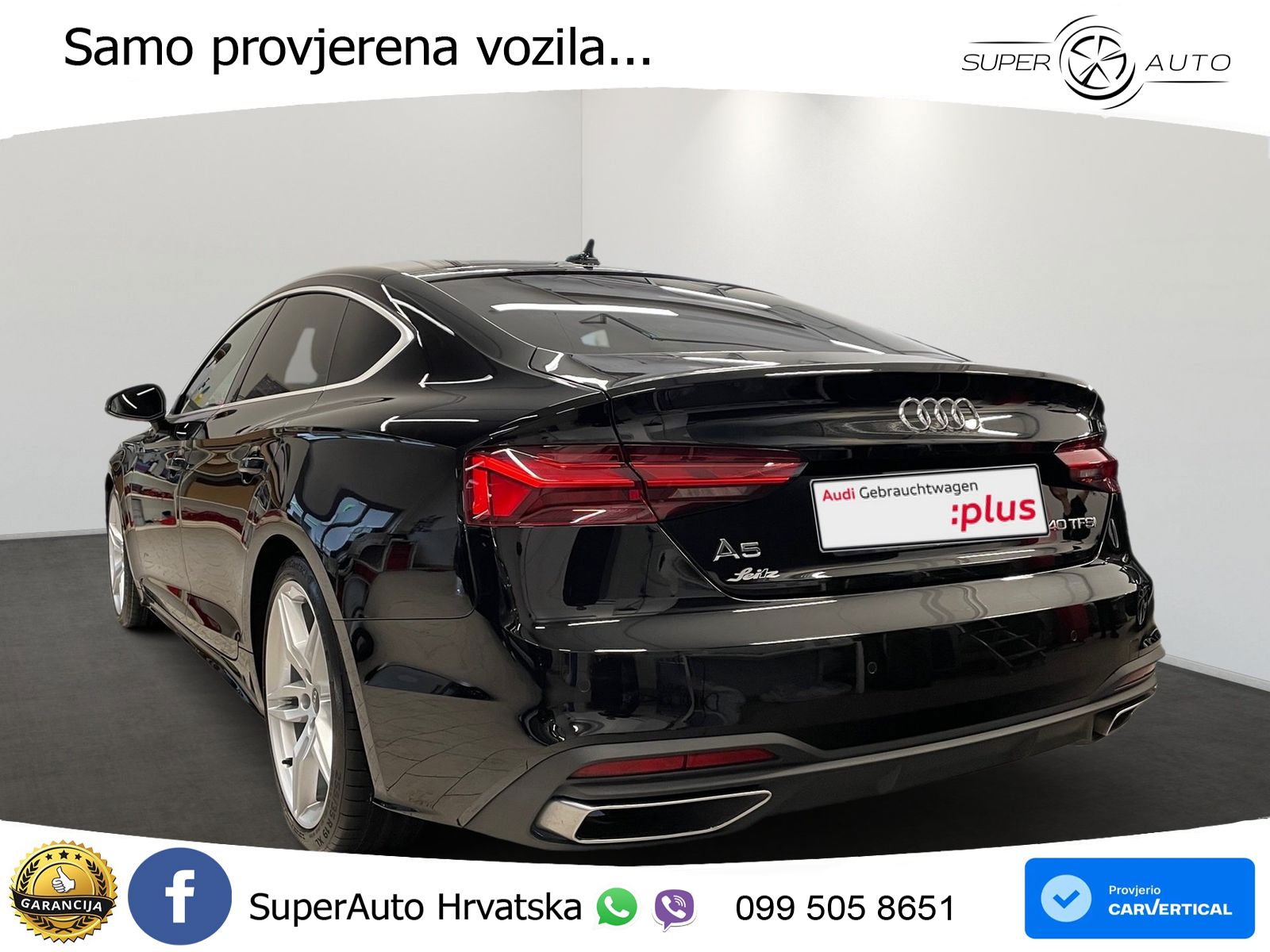 Audi A5 Sportback  40 TFSI (204 KS) S tronic