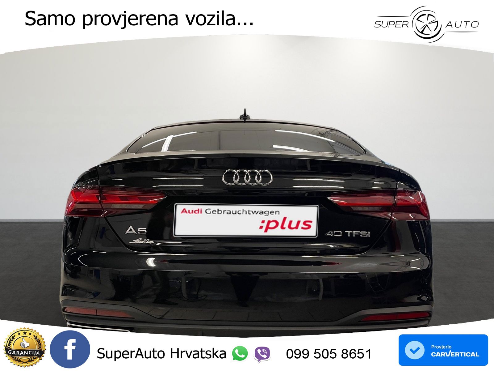 Audi A5 Sportback  40 TFSI (204 KS) S tronic