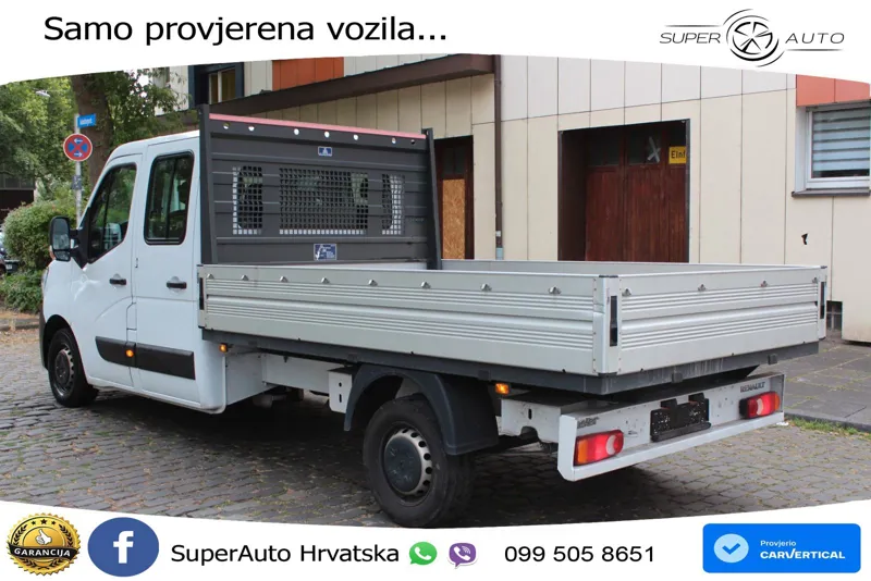 Renault Master III DoKa Pritsche/Fahrgest. L3H1 3,5t 145 KS
