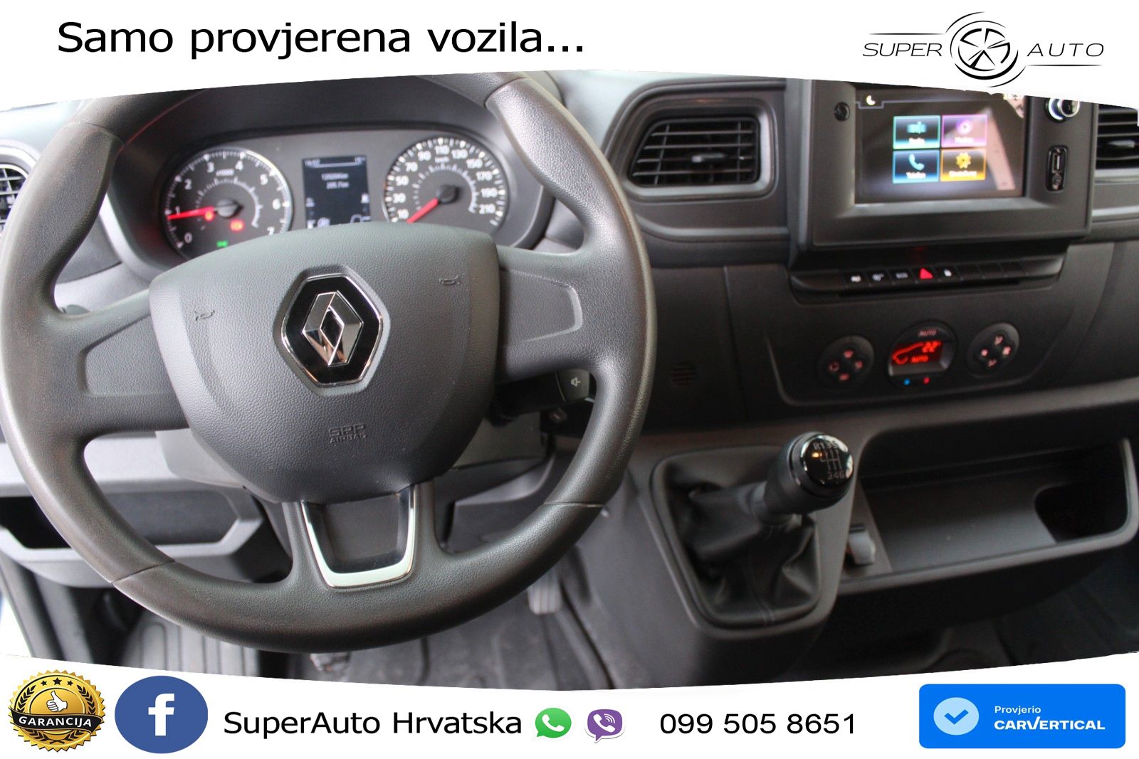 Renault Master III DoKa Pritsche/Fahrgest. L3H1 3,5t 145 KS