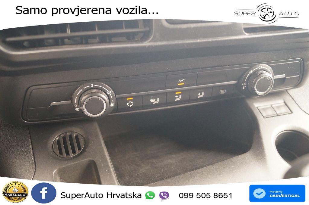 Peugeot Partner 1.5 BlueHDI Premium -AIRCO-PDC-CARPLAY- 76 KS