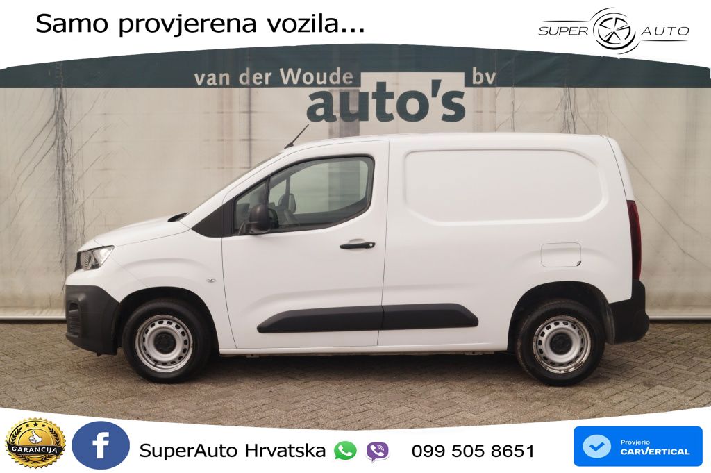 Peugeot Partner 1.5 BlueHDI Premium -AIRCO-PDC-CARPLAY- 76 KS