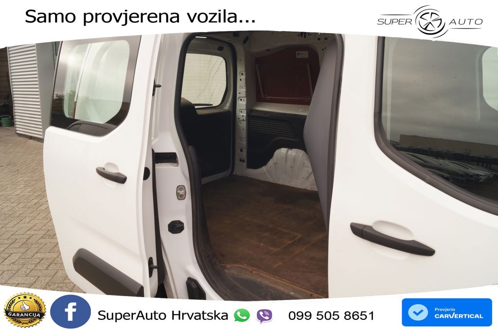 Peugeot Partner 1.5 BlueHDI Premium -AIRCO-PDC-CARPLAY- 76 KS