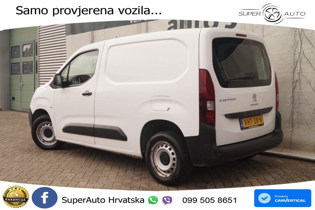 Peugeot Partner 1.5 BlueHDI Premium -AIRCO-PDC-CARPLAY- 76 KS
