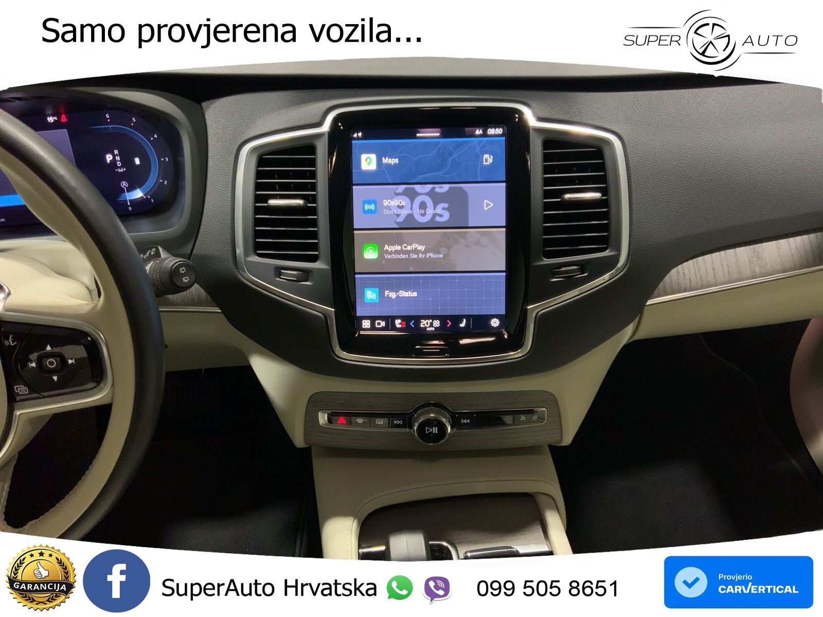 Volvo XC90 2.0 B5 Diesel AWD Automatic LED+GR SJED+ACC