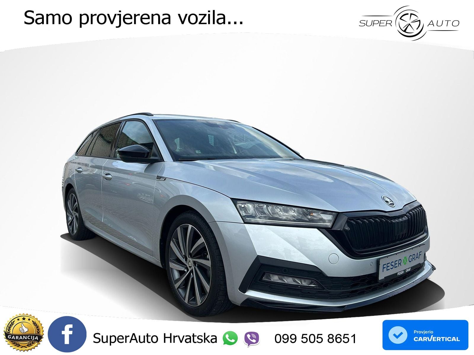 Škoda Octavia Combi 2.0 TDI (150 KS) DSG SportLine