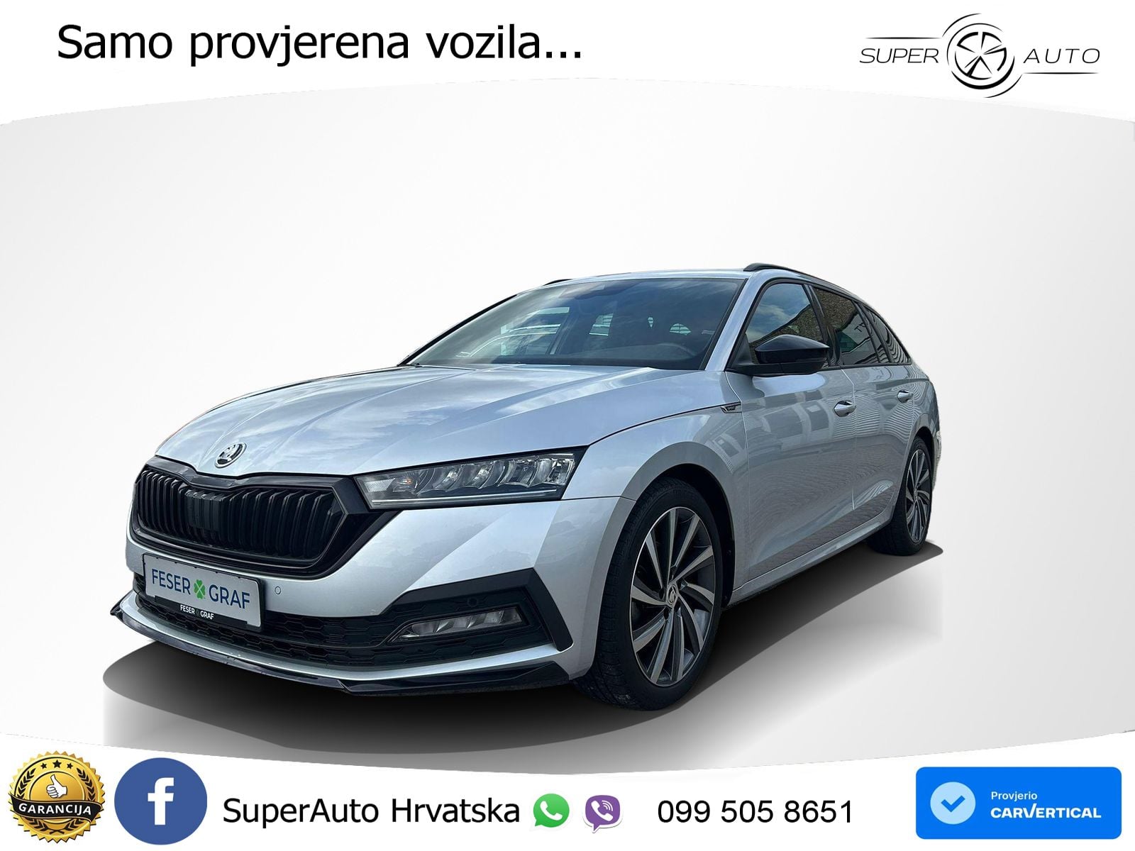 Škoda Octavia Combi 2.0 TDI (150 KS) DSG SportLine