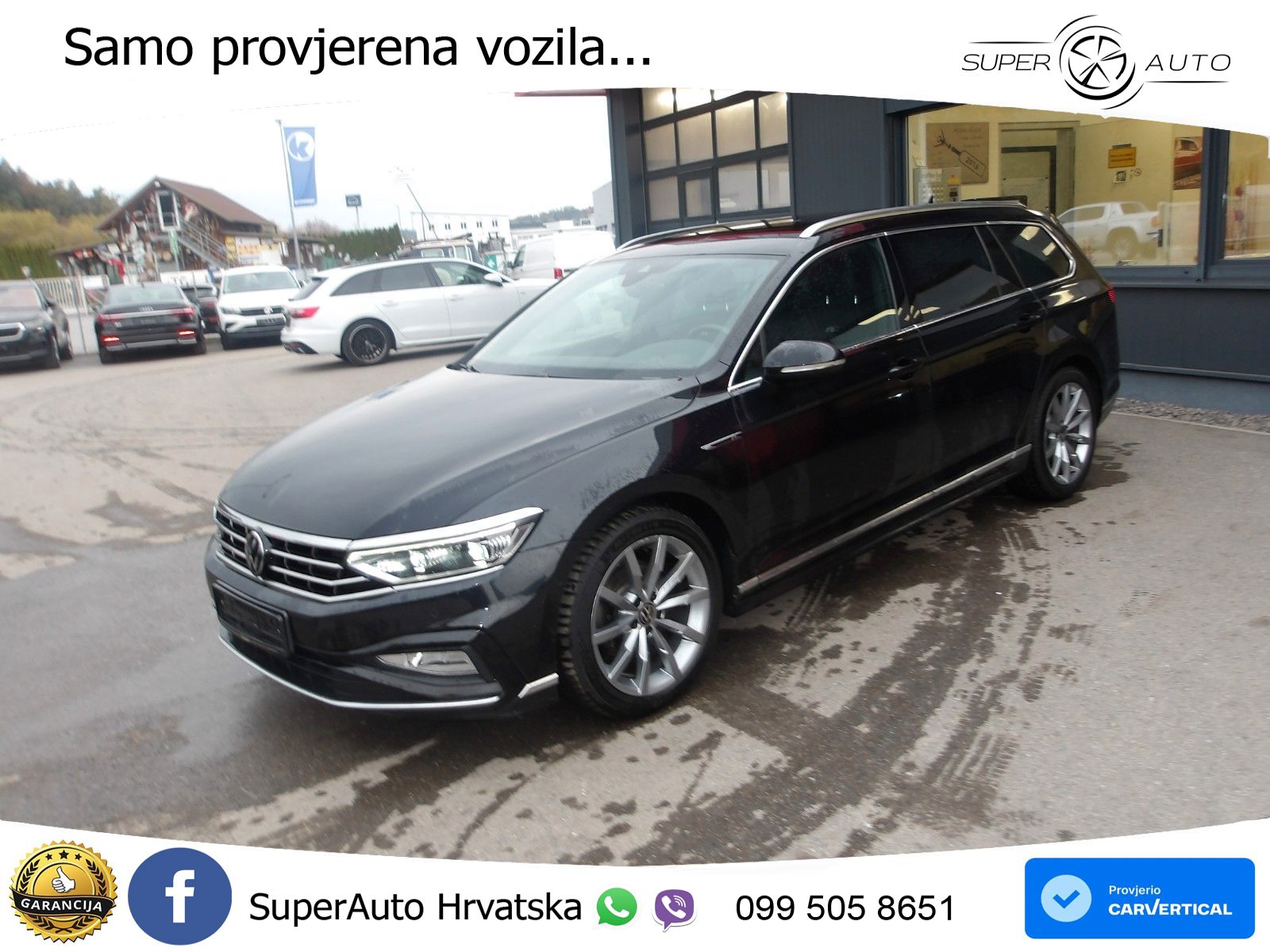 Volkswagen Passat Variant 2.0 TDI (150 KS) DSG R-Line LED+GR SJED+ACC