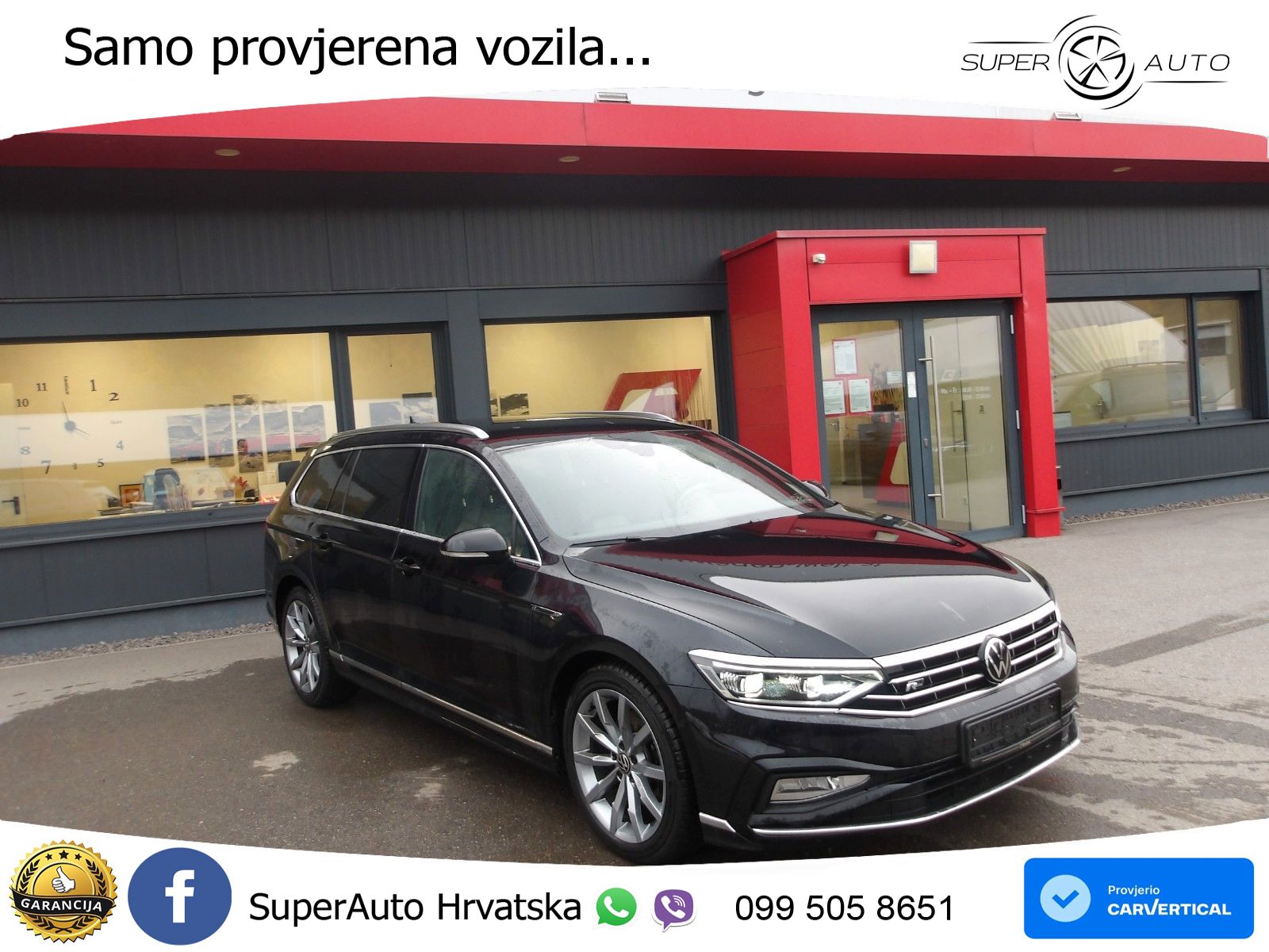 Volkswagen Passat Variant 2.0 TDI (150 KS) DSG R-Line LED+GR SJED+ACC