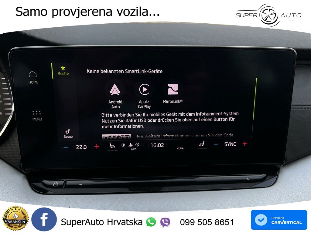 Škoda Octavia Combi 2.0 TDI (150 KS) DSG LED+GR SJED+ACC
