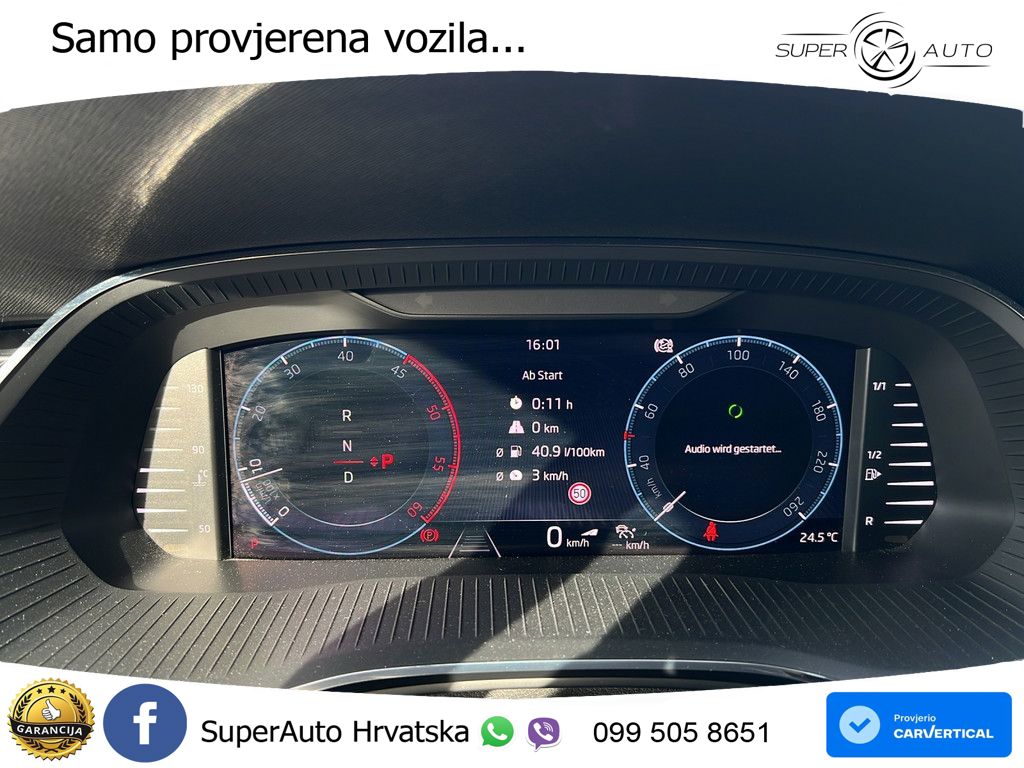 Škoda Octavia Combi 2.0 TDI (150 KS) DSG LED+GR SJED+ACC