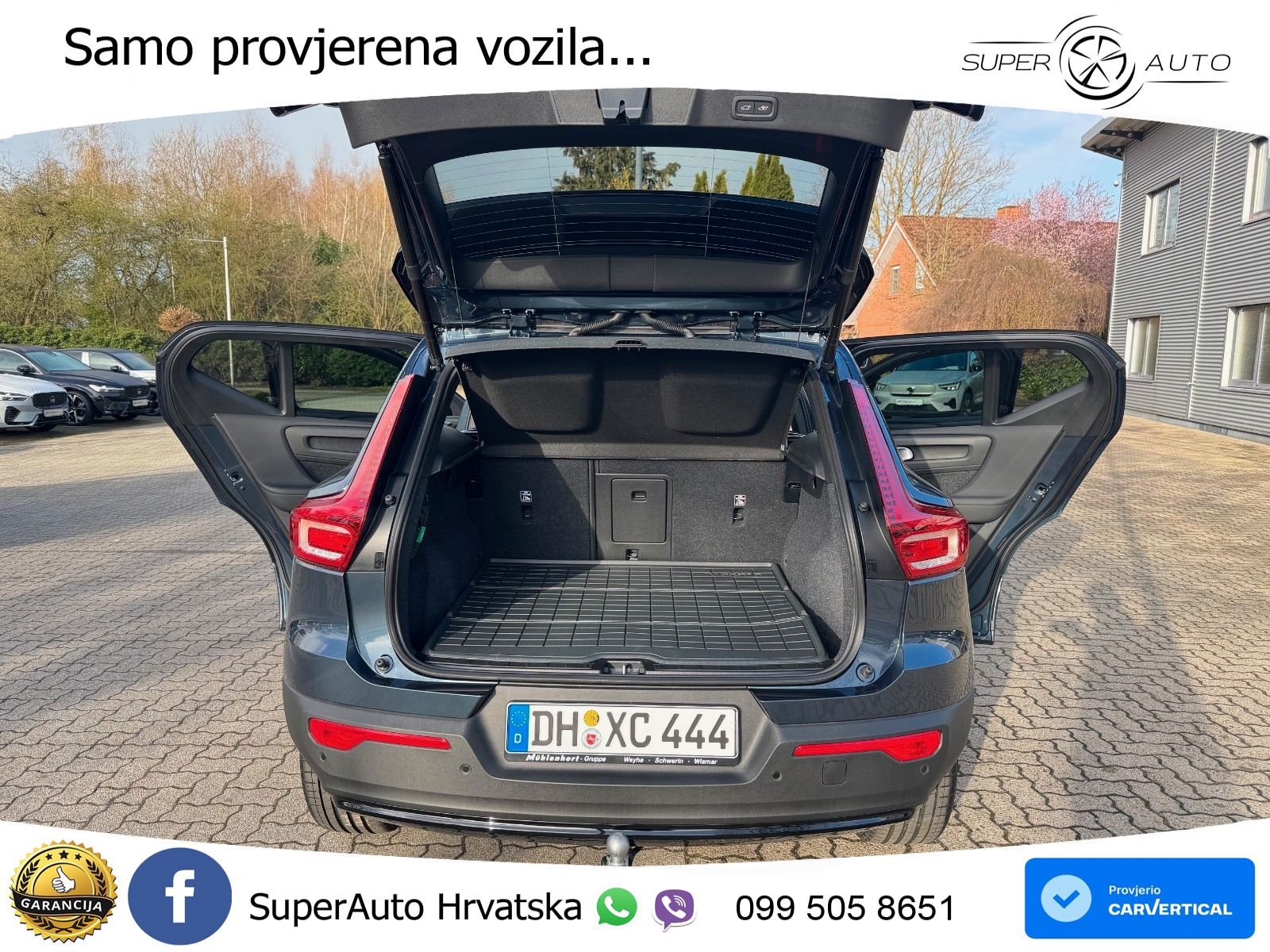 Volvo XC40 2.0 B3 163 KS Automatic ACC+GR SJED+360+PANO