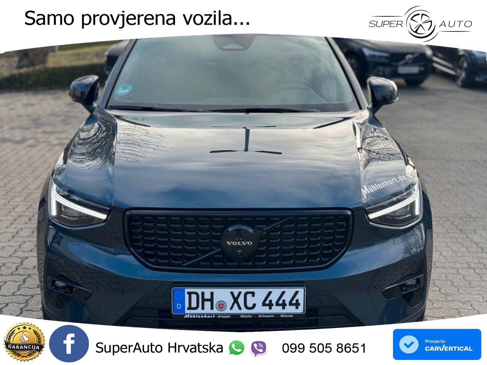 Volvo XC40 2.0 B3 163 KS Automatic ACC+GR SJED+360+PANO