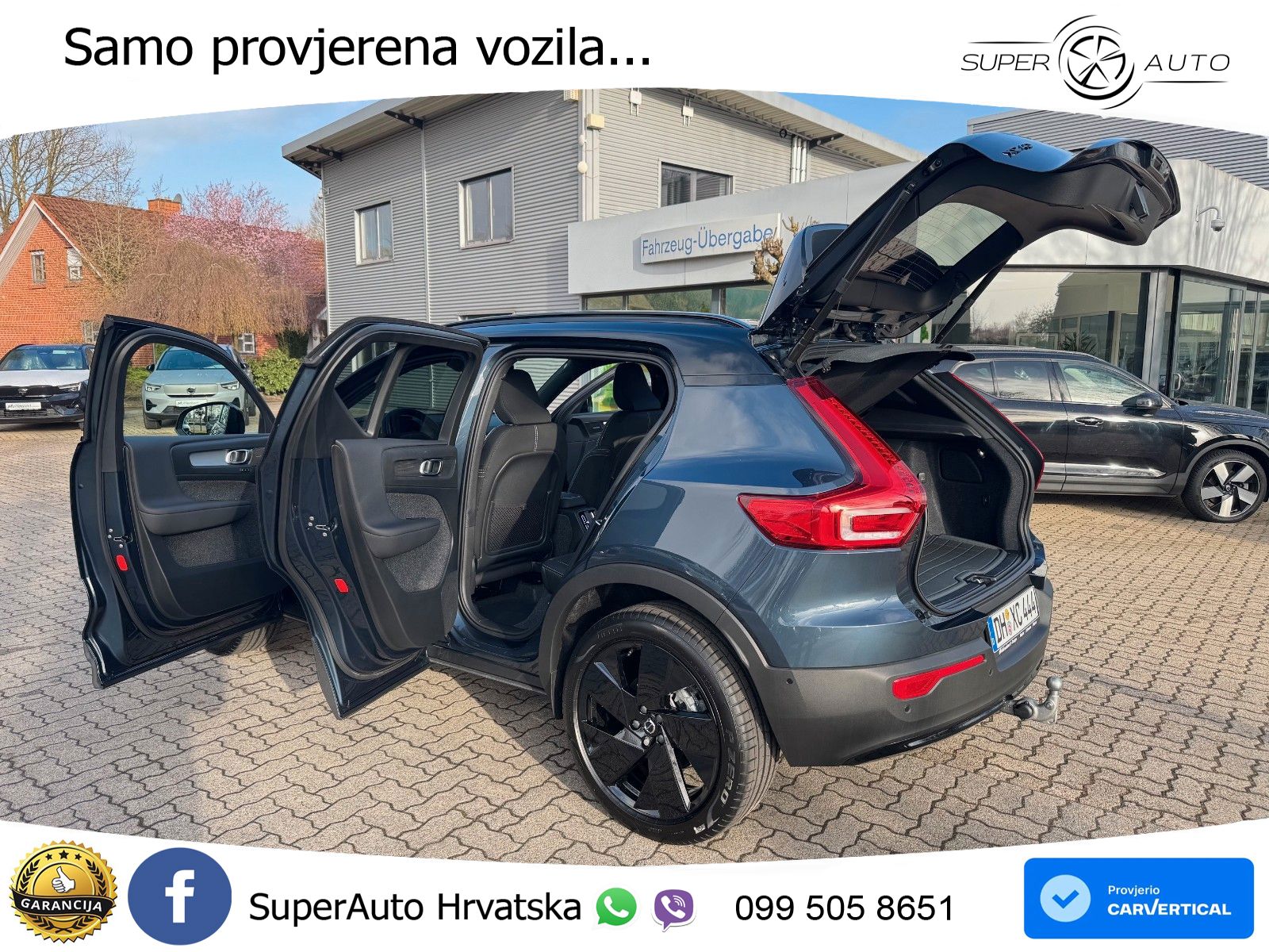 Volvo XC40 2.0 B3 163 KS Automatic ACC+GR SJED+360+PANO