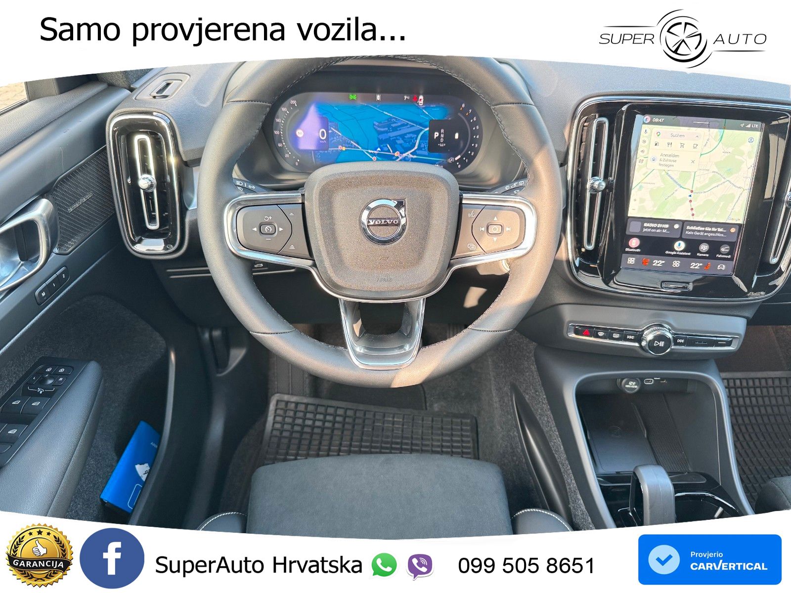 Volvo XC40 2.0 B3 163 KS Automatic ACC+GR SJED+360+PANO