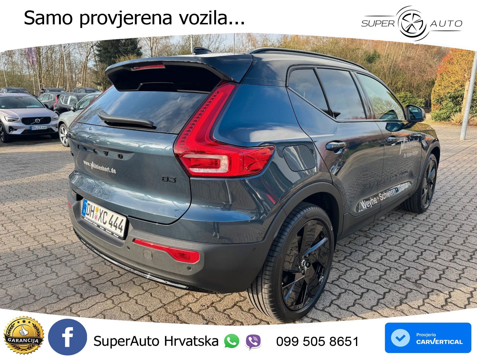 Volvo XC40 2.0 B3 163 KS Automatic ACC+GR SJED+360+PANO