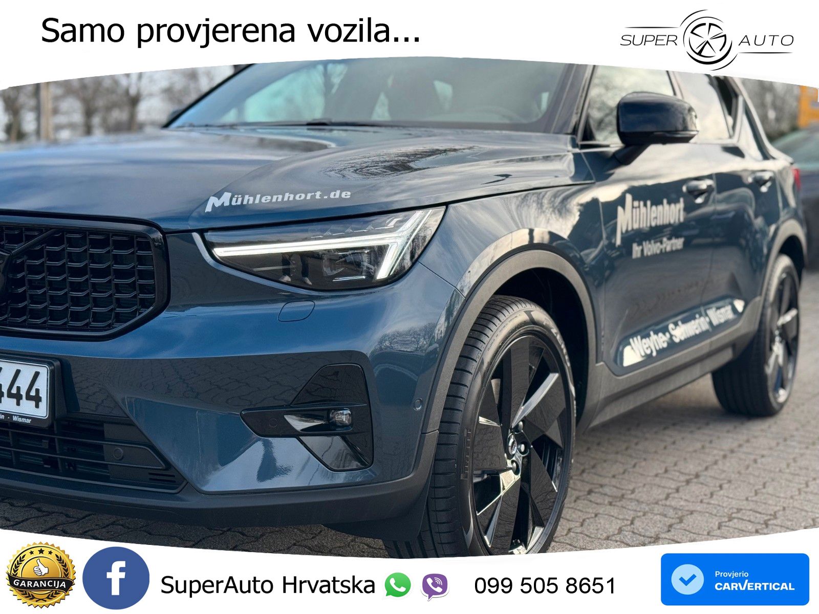 Volvo XC40 2.0 B3 163 KS Automatic ACC+GR SJED+360+PANO