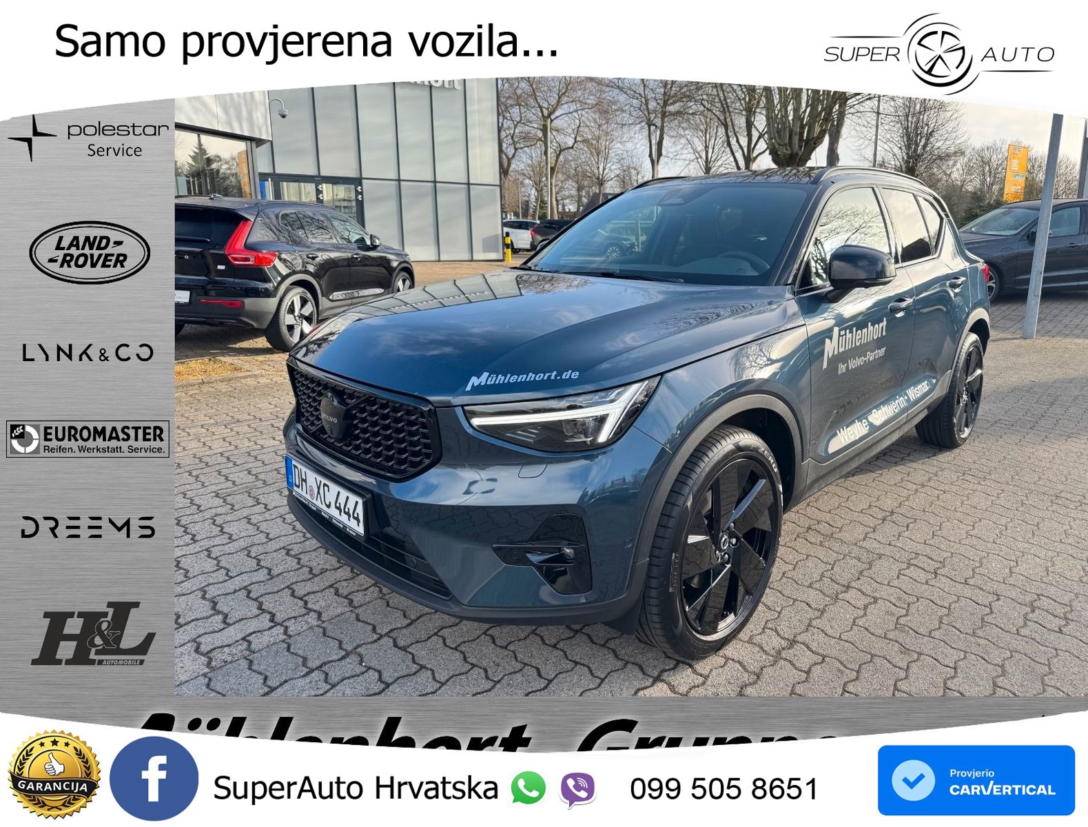 Volvo XC40 2.0 B3 163 KS Automatic ACC+GR SJED+360+PANO