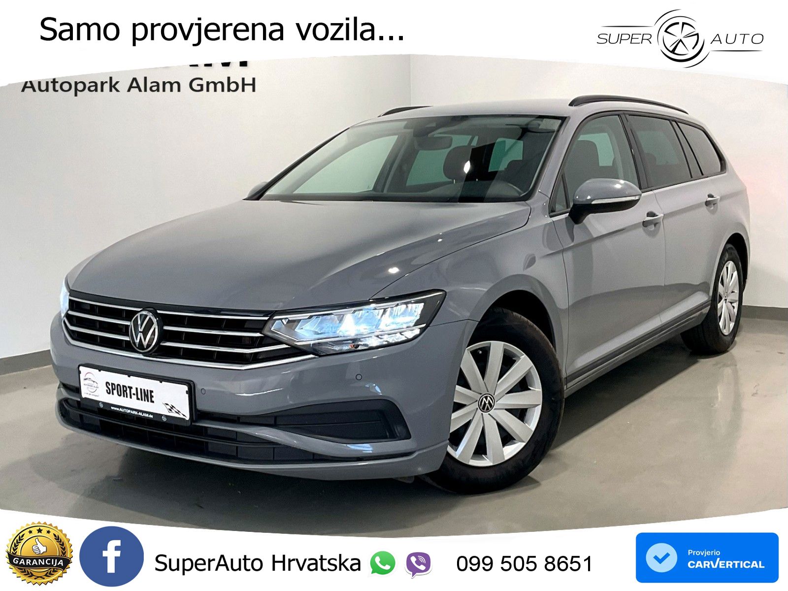 Volkswagen Passat Variant 1.5 TSI (150 KS) DSG ACT LED+GR SJED+ACC