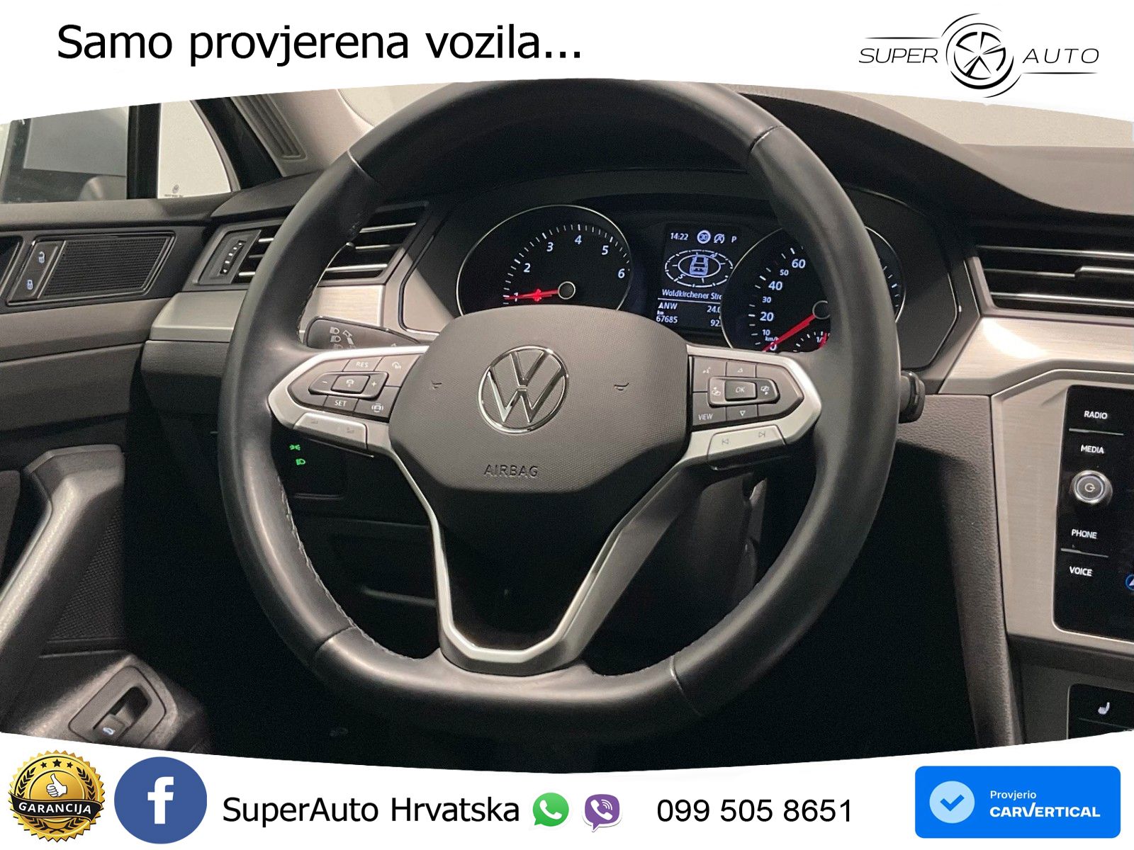 Volkswagen Passat Variant 1.5 TSI (150 KS) DSG ACT LED+GR SJED+ACC