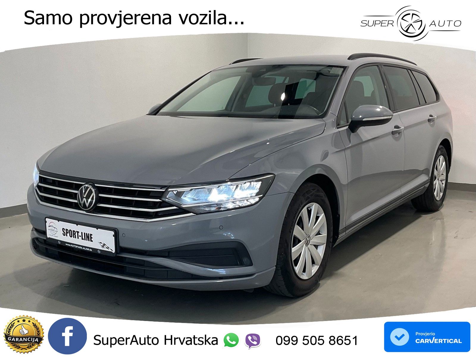 Volkswagen Passat Variant 1.5 TSI (150 KS) DSG ACT LED+GR SJED+ACC