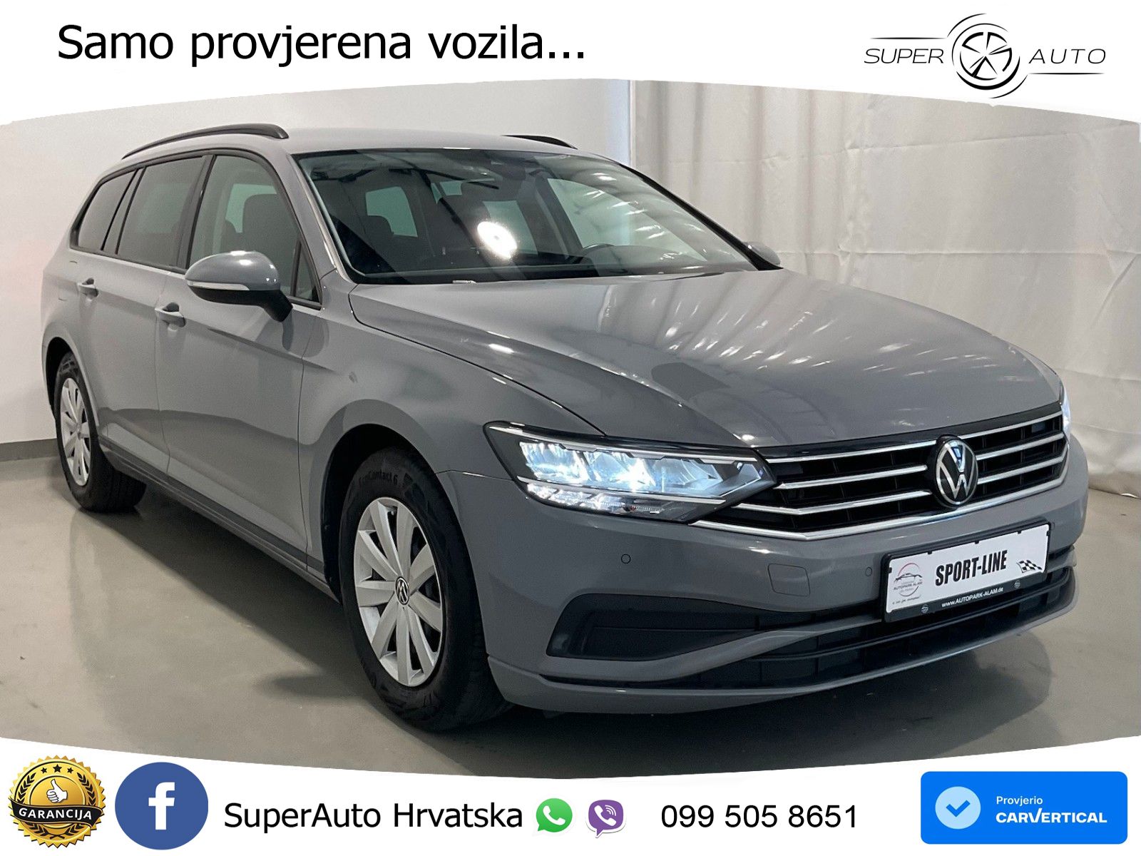 Volkswagen Passat Variant 1.5 TSI (150 KS) DSG ACT LED+GR SJED+ACC