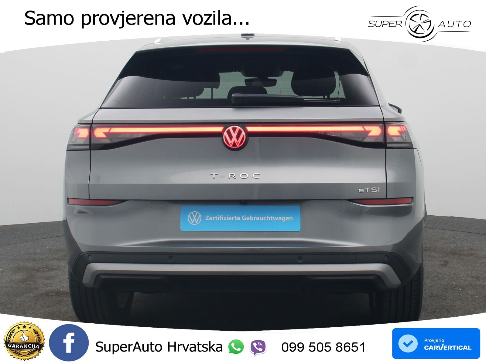 Volkswagen T-Roc 1.5 eTSI (150 KS)  DSG LED+GR SJED+ACC