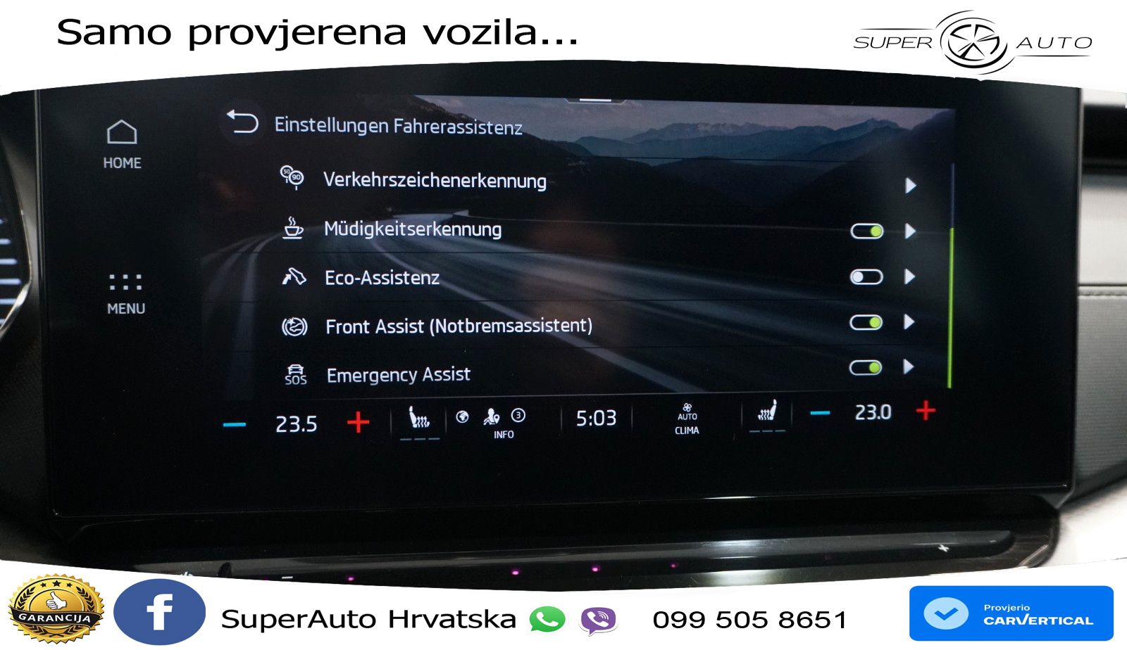 Škoda Octavia Combi 2.0 TDI (150 KS) DSG LED+GR SJED+ACC