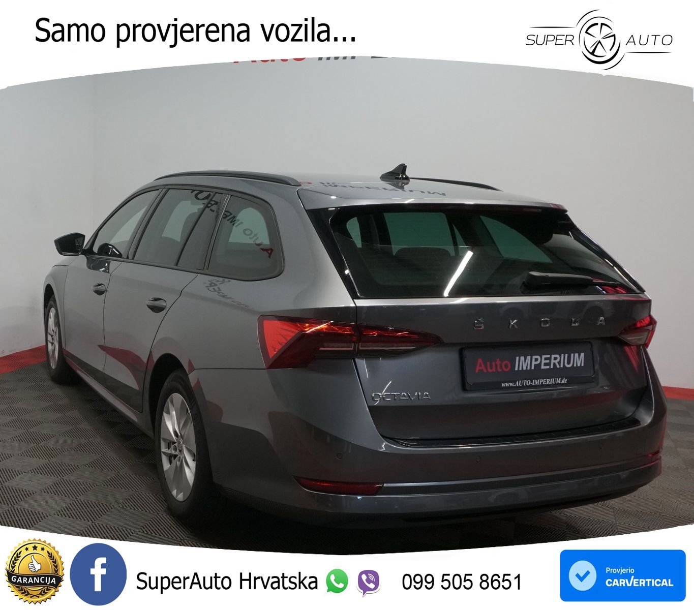 Škoda Octavia Combi 2.0 TDI (150 KS) DSG LED+GR SJED+ACC
