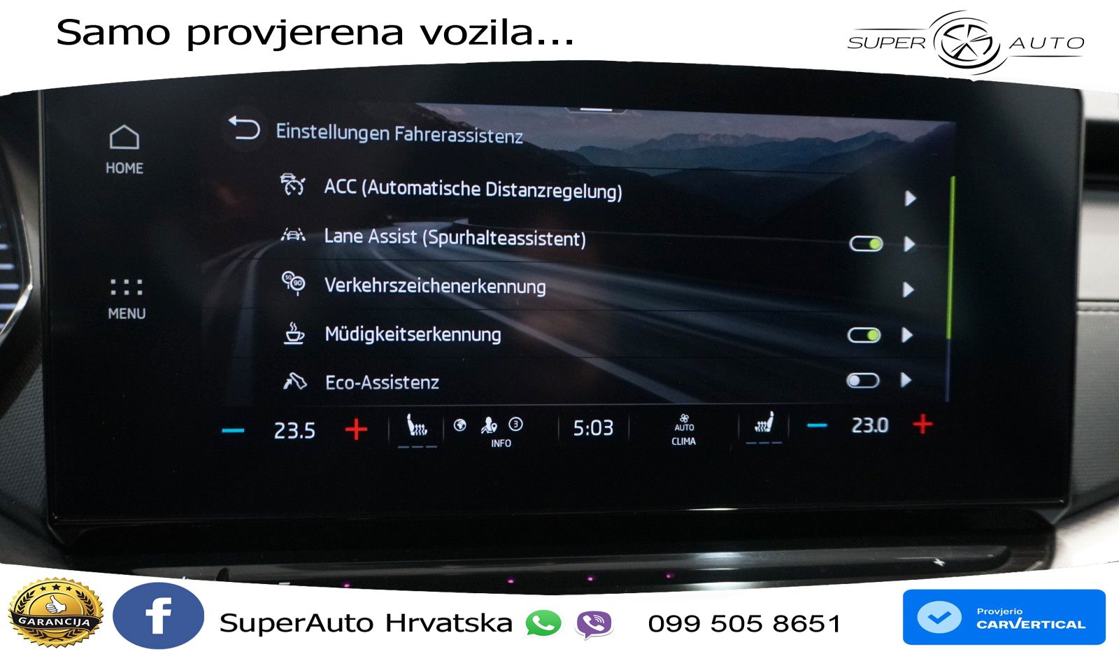 Škoda Octavia Combi 2.0 TDI (150 KS) DSG LED+GR SJED+ACC
