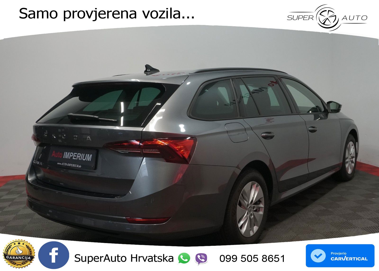 Škoda Octavia Combi 2.0 TDI (150 KS) DSG LED+GR SJED+ACC