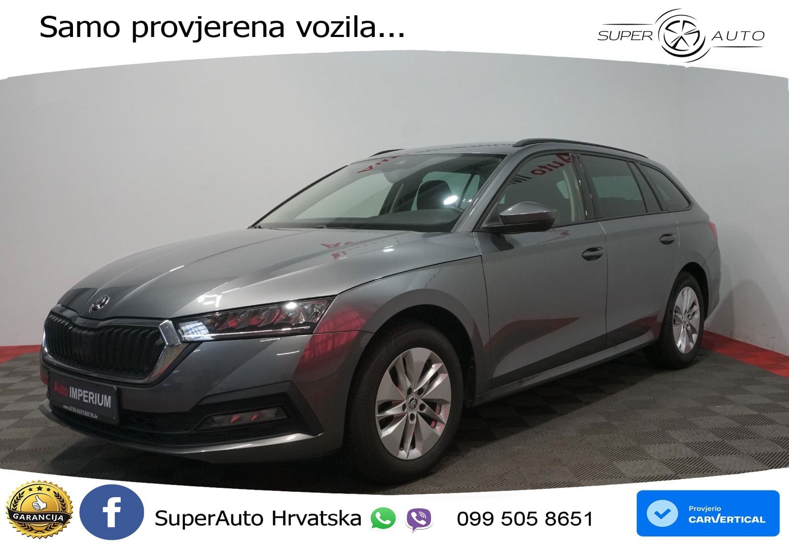 Škoda Octavia Combi 2.0 TDI (150 KS) DSG LED+GR SJED+ACC