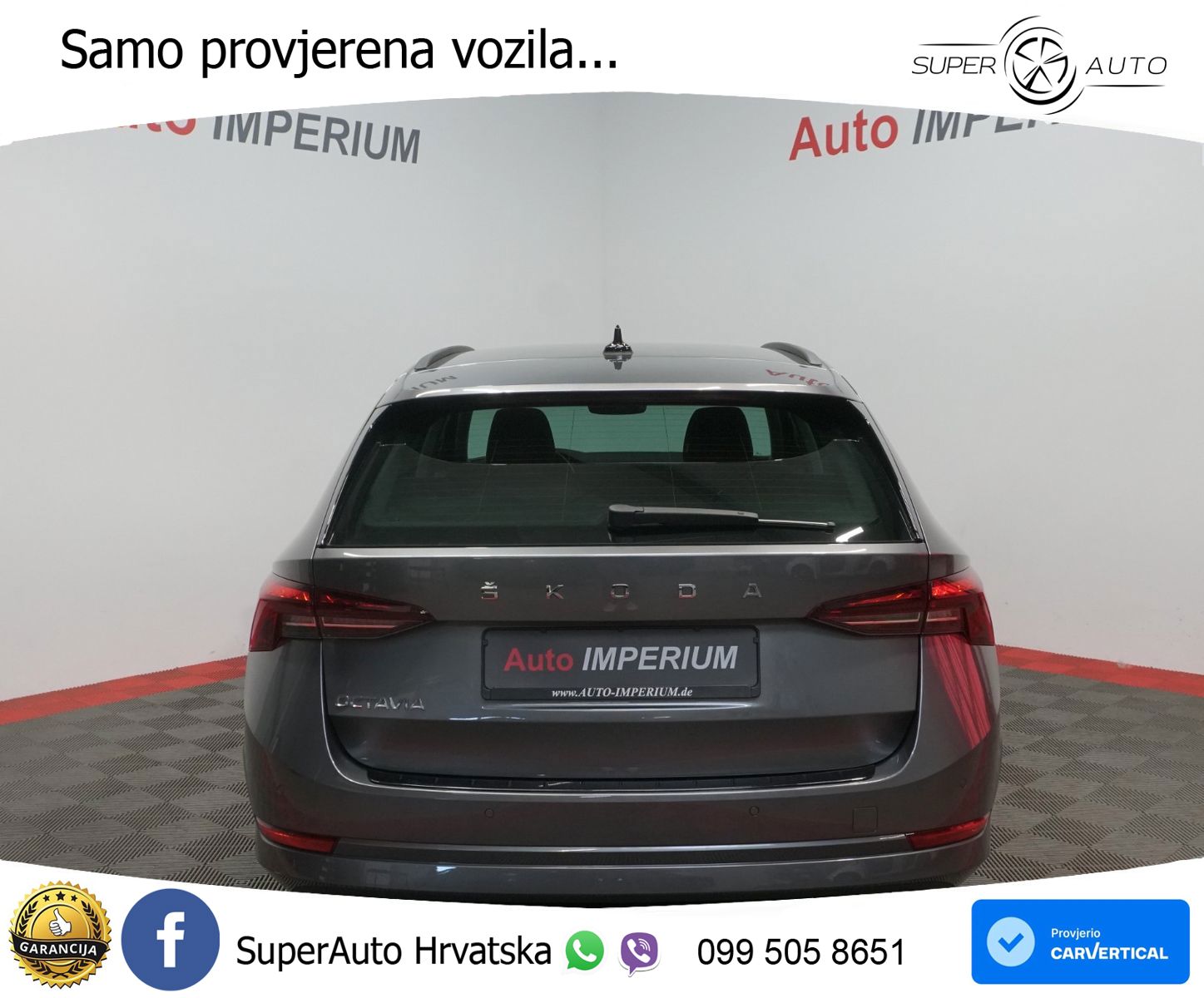 Škoda Octavia Combi 2.0 TDI (150 KS) DSG LED+GR SJED+ACC